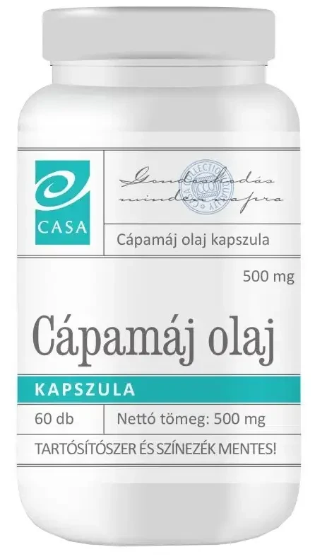 CASA Cápamáj olaj kapszula 60 db