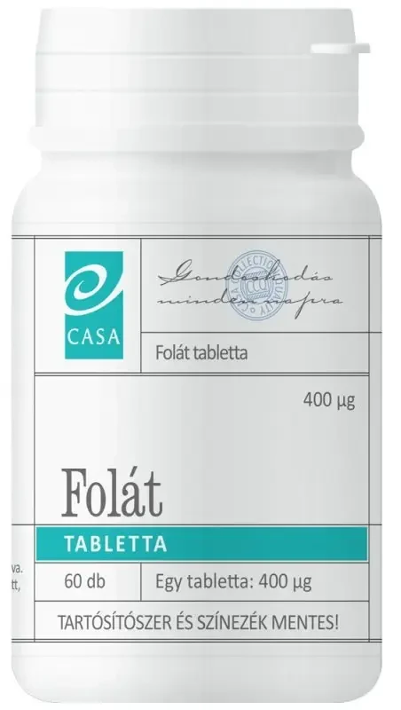 CASA Folát tabletta 60 db