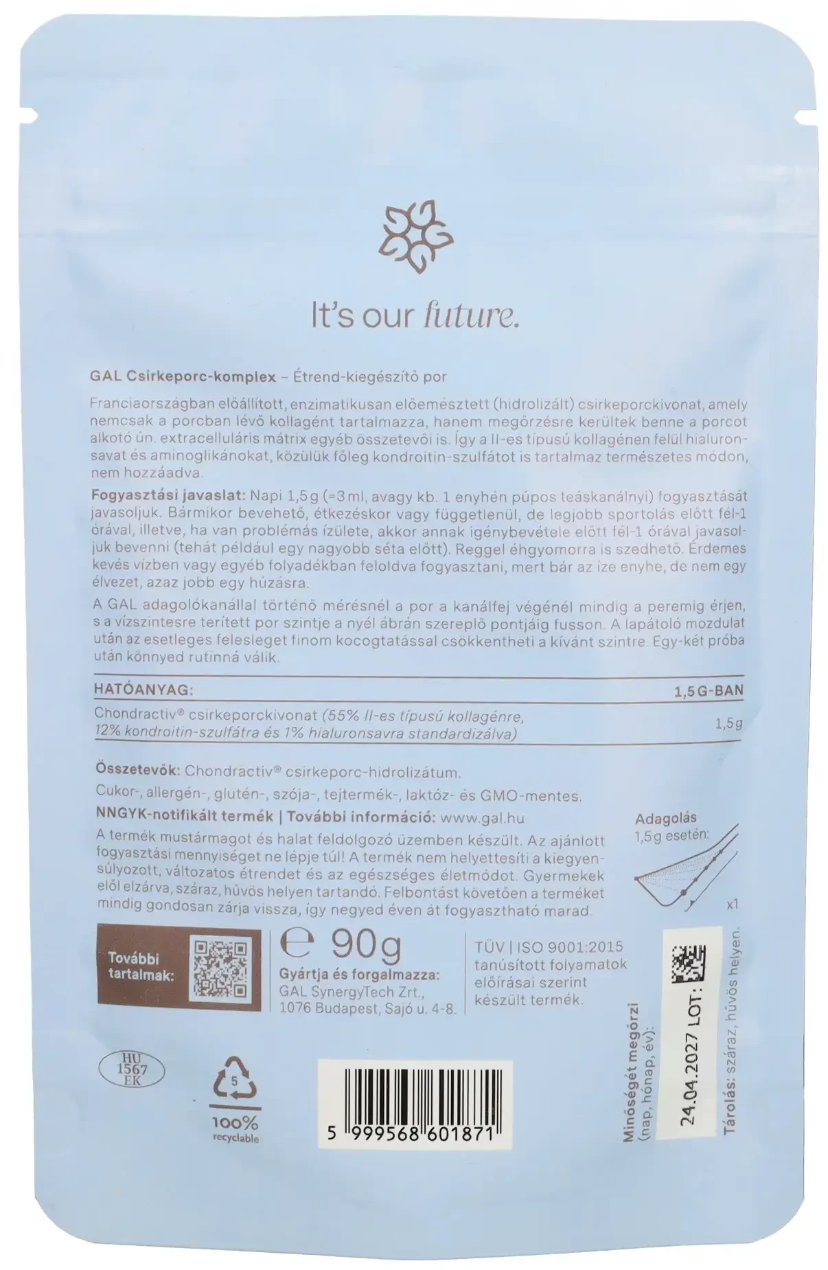 GAL Csirkeporc-komplex 90g