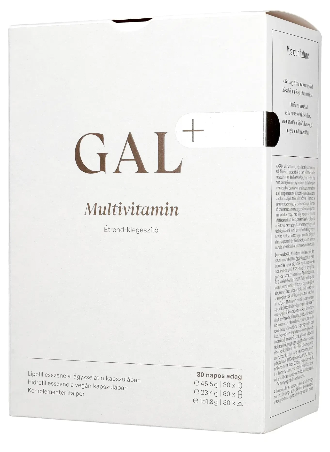 GAL+ Multivitamin 30 adag Új formula