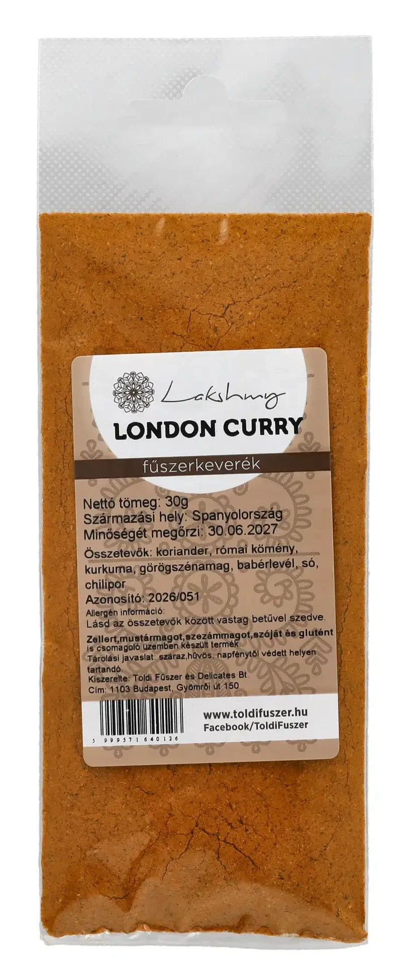 Lakshmy London Curry 30g