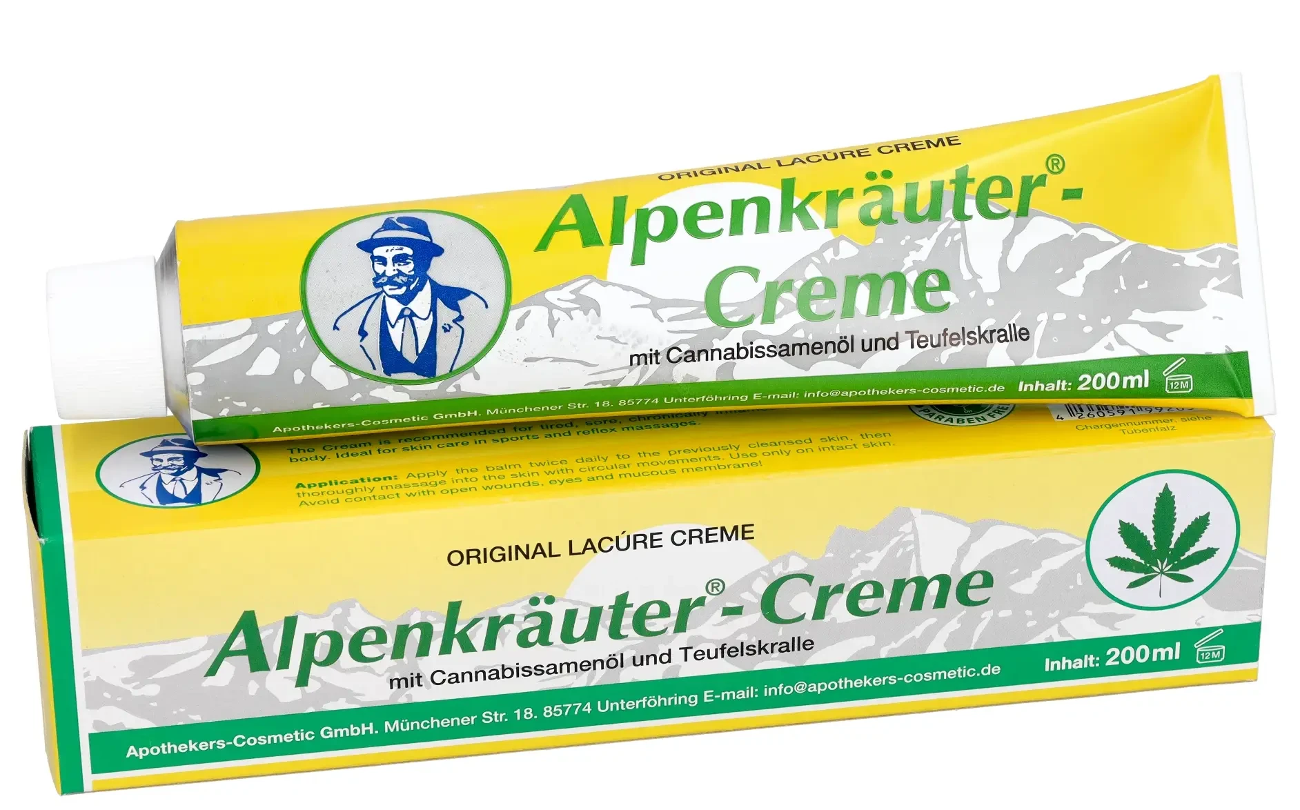 Alpenkrauter gyógynövény krém 200ml