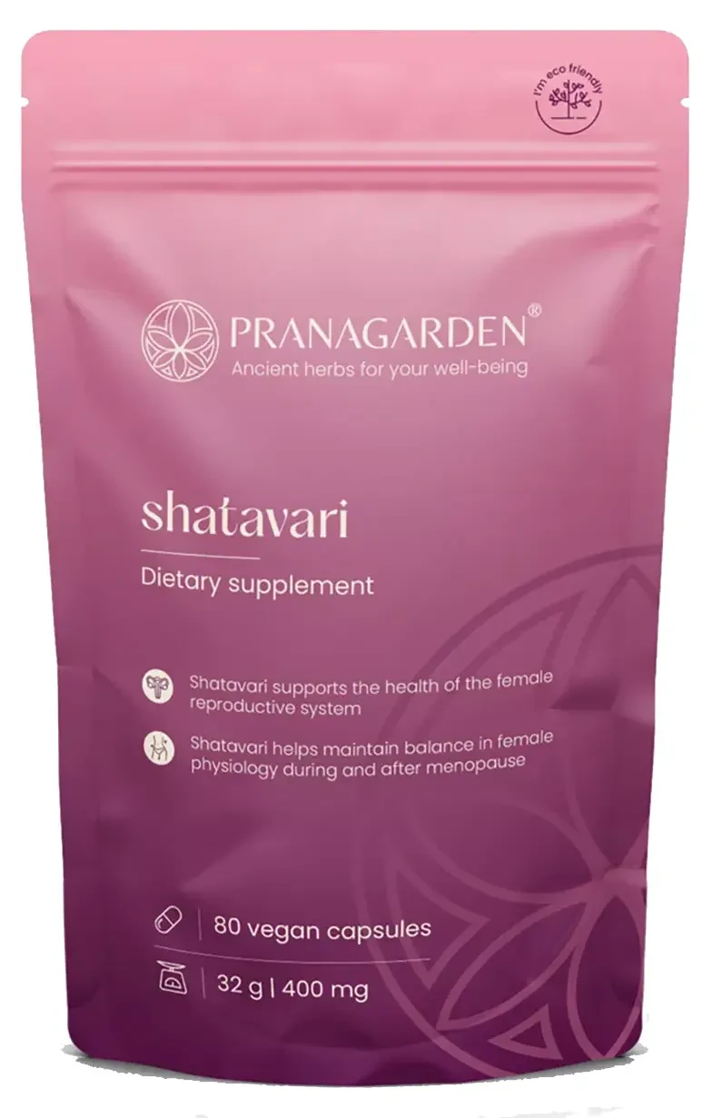 Pranagarden Shatavari - gyógynövény kapszula 80db