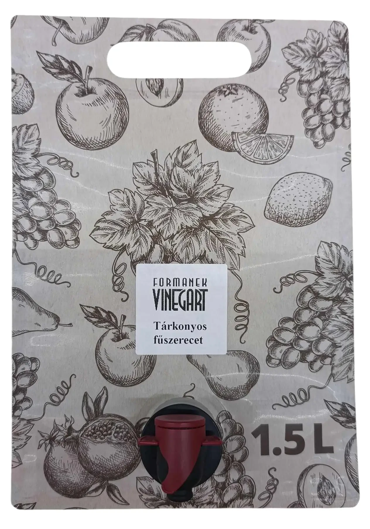 Formanek Vineg'Art Fűszerecet - tárkonyos fűszerecet 1500ml (álló tasakban)