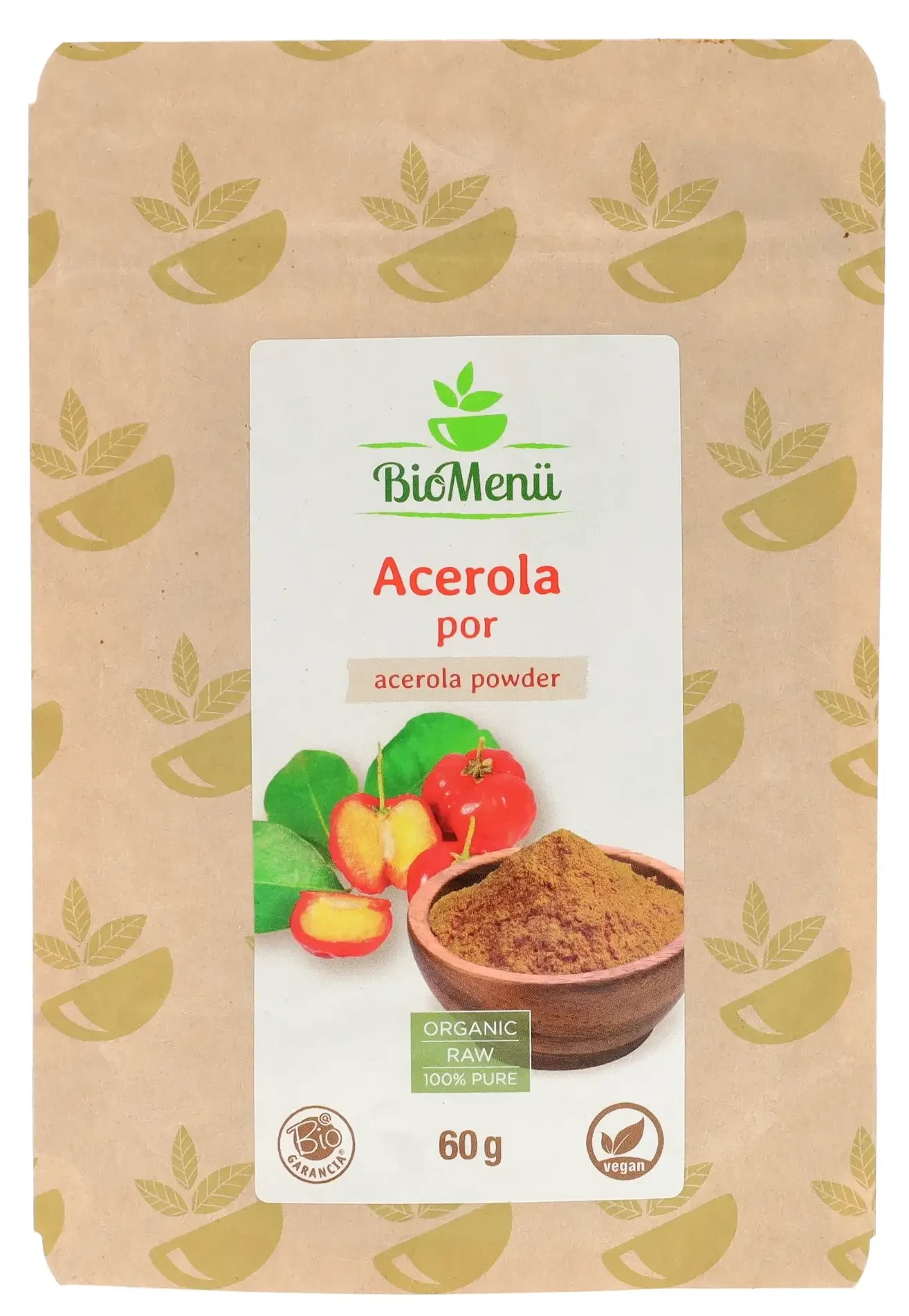 BioMenü BIO ACEROLA bogyó kivonat por 60 g