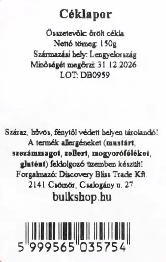 Nature7 Céklapor 150g