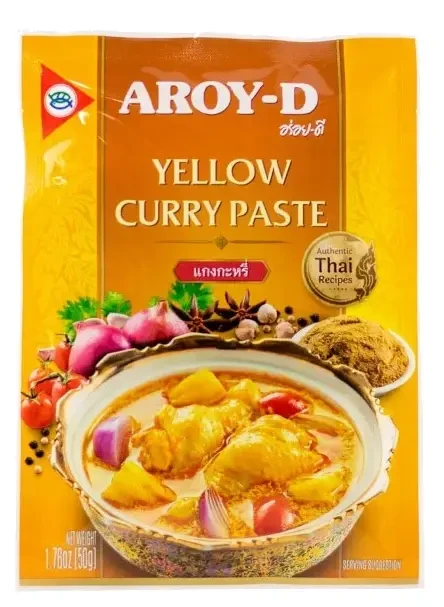 AROY-D Sárga curry paszta - Yellow Curry Paste 50g