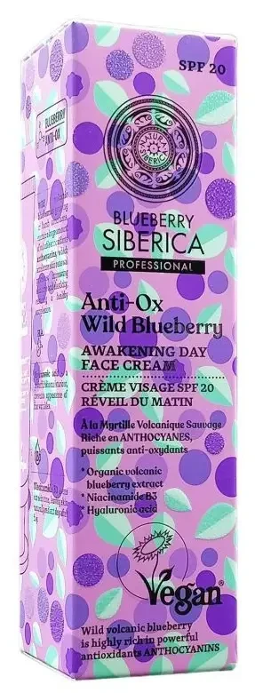 Natura Siberica Anti-Ox Vad Áfonya Ébresztő Nappali Arckrém 50ml