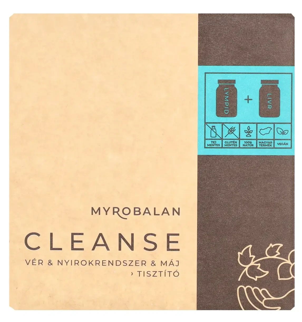 Myrobalan Cleanse -vér & nyirokrendszer & máj tisztító program