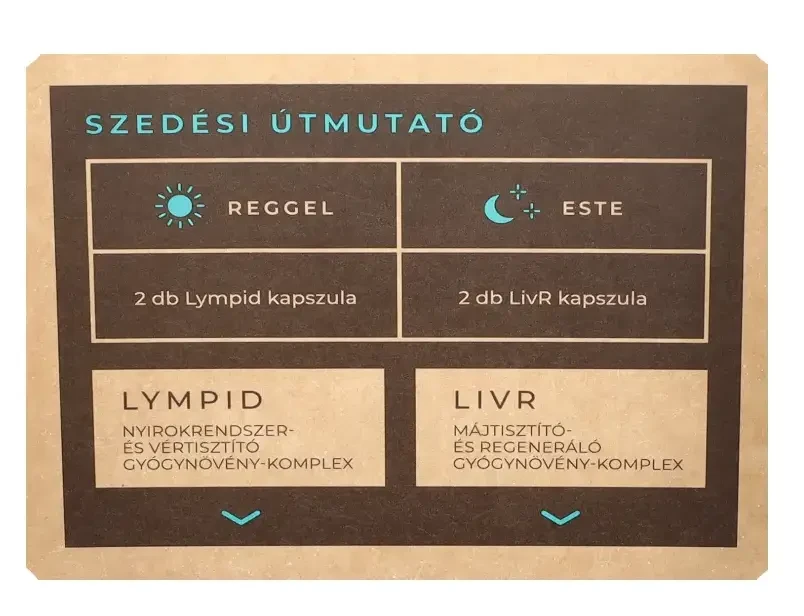 Myrobalan Cleanse -vér & nyirokrendszer & máj tisztító program