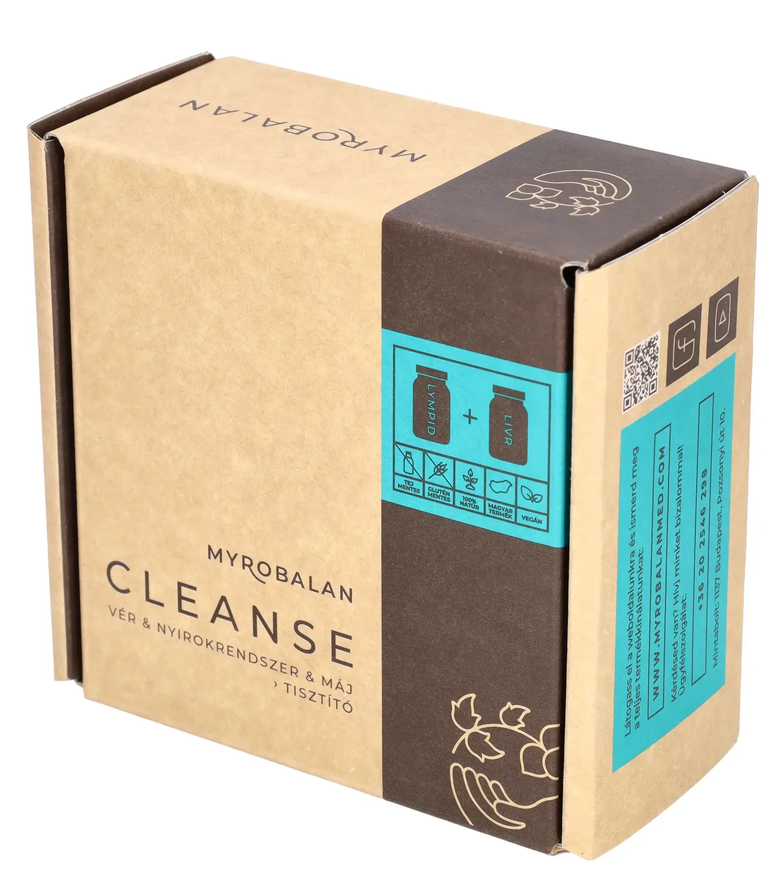 Myrobalan Cleanse -vér & nyirokrendszer & máj tisztító program
