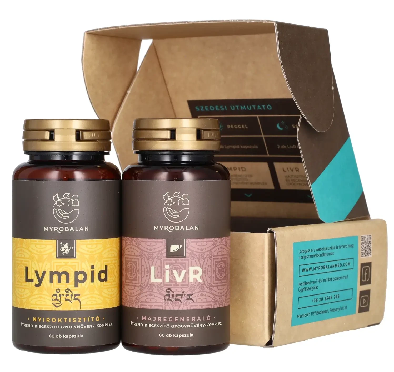 Myrobalan Cleanse -vér & nyirokrendszer & máj tisztító program