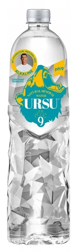 Cristiano Ronaldo-Ursu9 lúgos ásványvíz 1500 ml (DRS)
