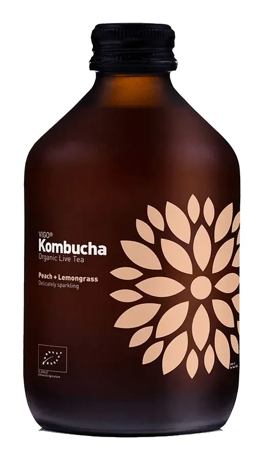 Vigo - BIO Longbrew Kombucha Barack-Citromfű 330ml (DRS)