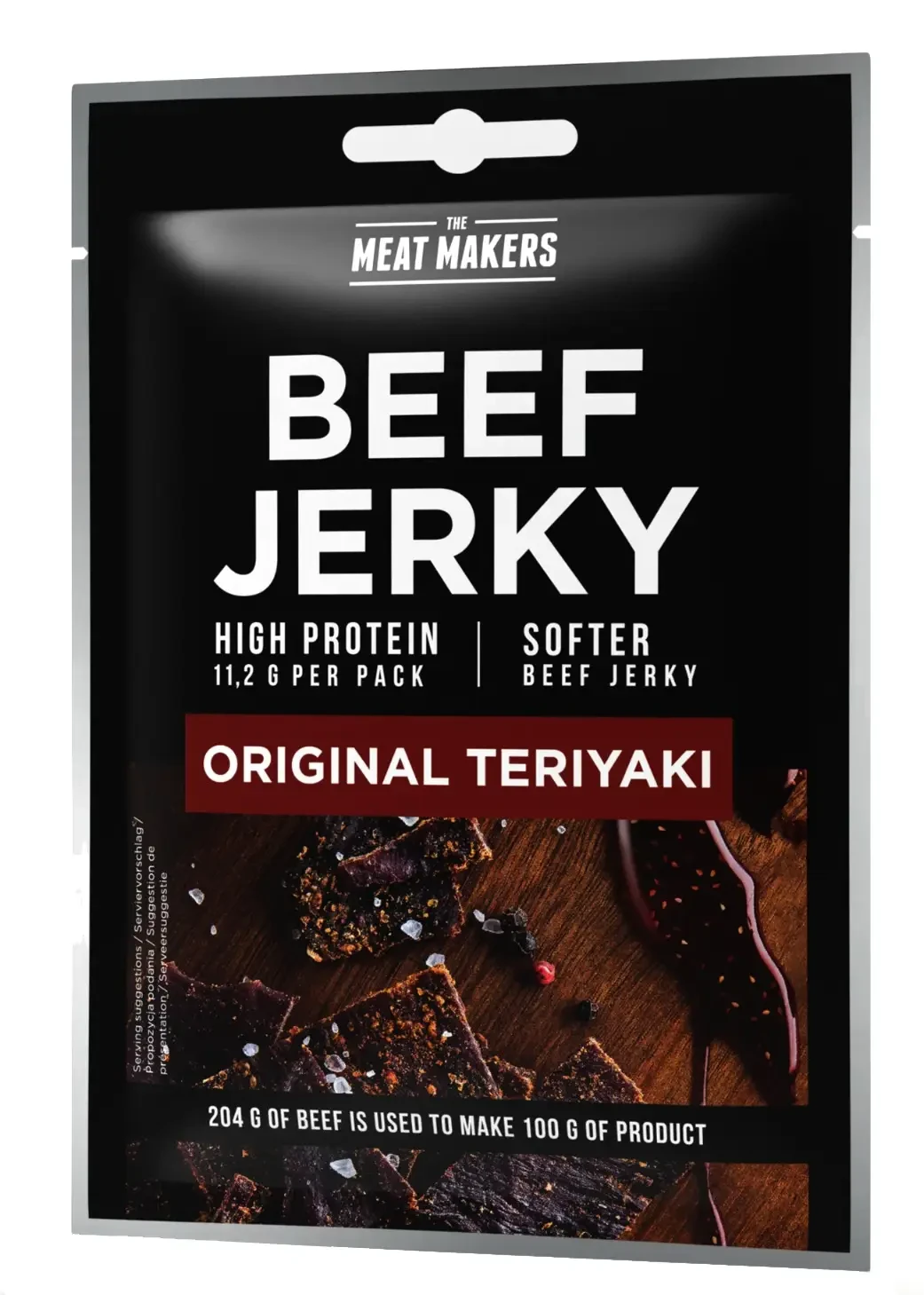 The Meat Makers Beef Jerky Original Teriyaki 25g