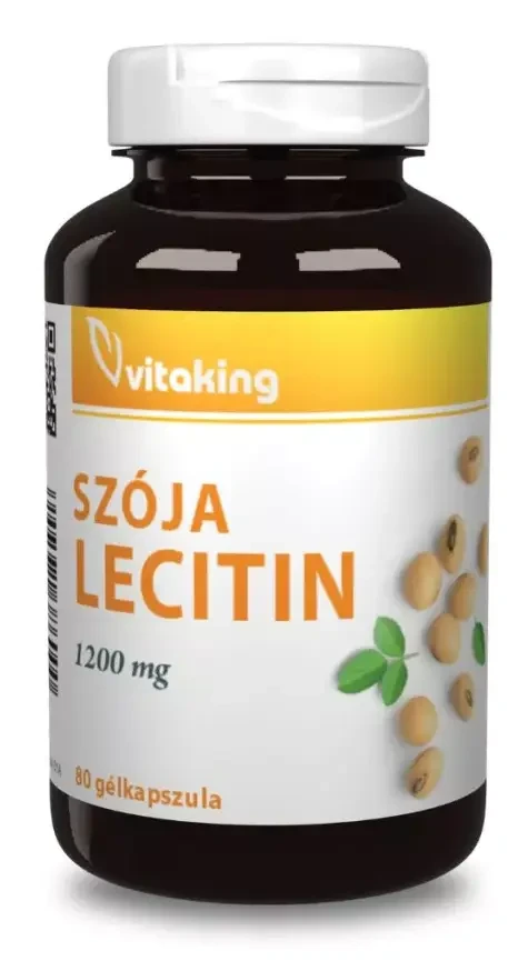 VK Szója Lecitin 1200mg 80 db Gélkapszula