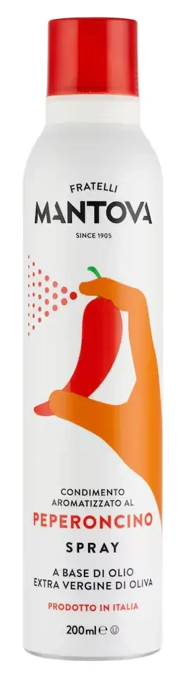Mantova - Chili ízesítésű extra szűz oliva olaj spray 200 ml