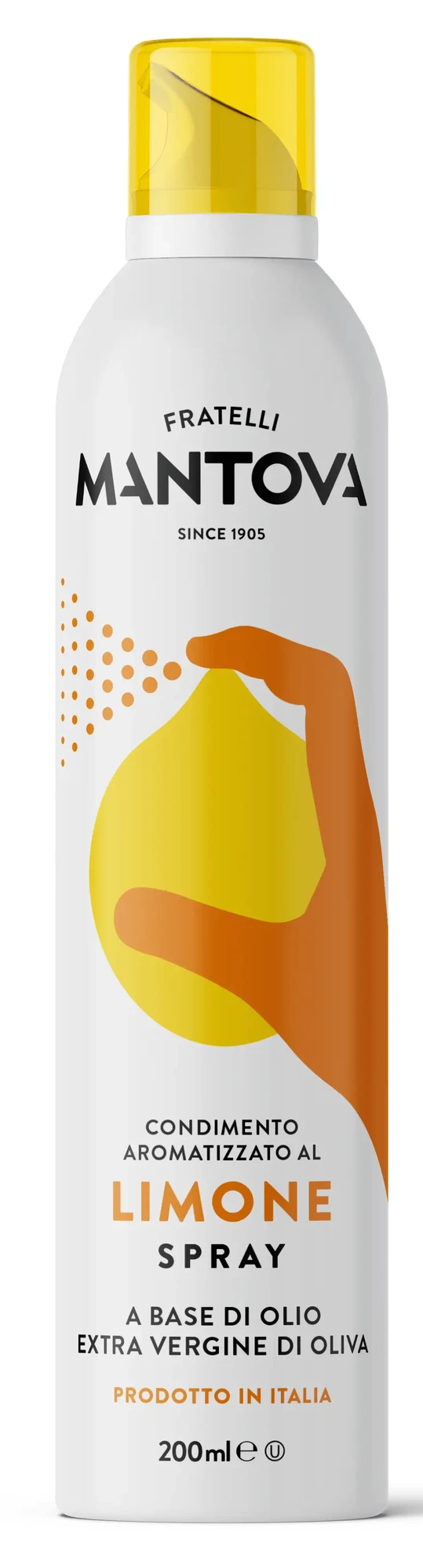 Mantova Citromos Extra Szűz Oliva Olaj Spray 200ml