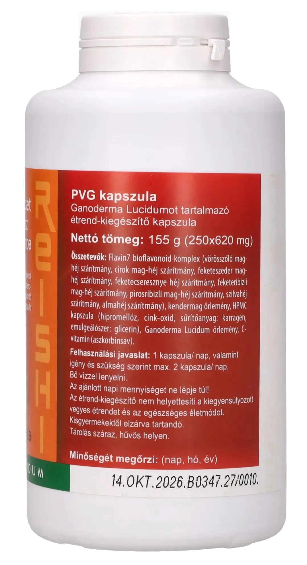 Flavin PVG kapszula 250db