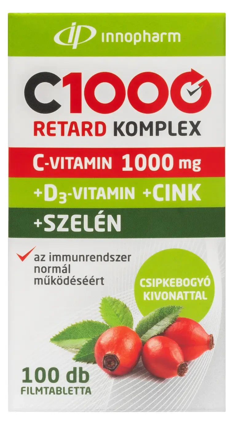 InnoPharm C1000mg Retard Komplex filmtabletta 100db