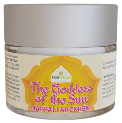 Hillvital The Goddess of the Sun - Nappali arckrém 50ml