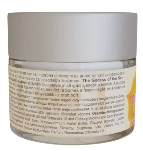 Hillvital The Goddess of the Sun - Nappali arckrém 50ml