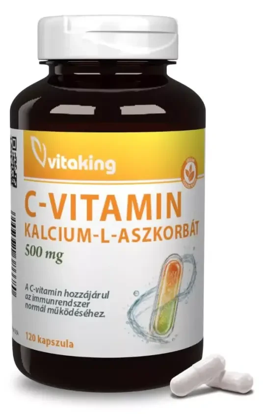 VK C- Vitamin Kalcium - L - Aszkorbát 500 mg 120 db Kapszula