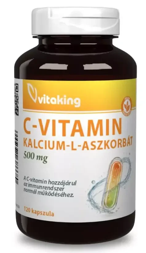 VK C- Vitamin Kalcium - L - Aszkorbát 500 mg 120 db Kapszula