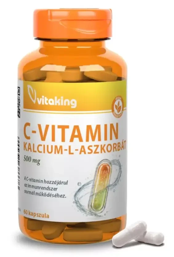 VK C- Vitamin Kalcium - L - Aszkorbát 500 mg 60 db Kapszula