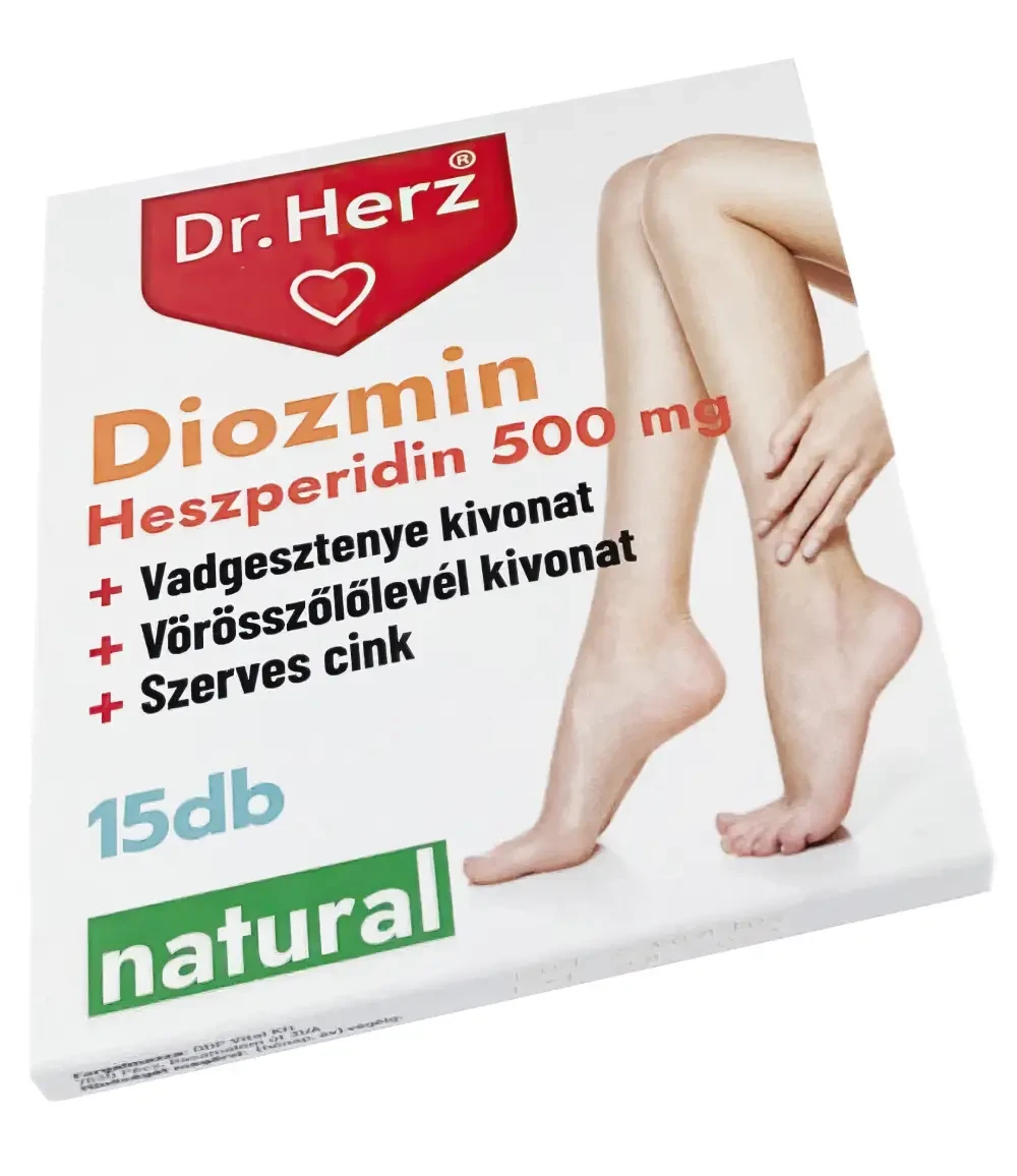 Dr. Herz Diosmin Hesperidin 500 mg 15 db kapszula