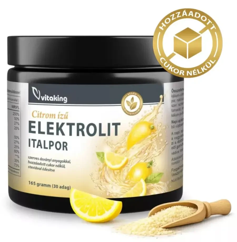 VK Elektrolit Italpor Citrom Ízű 165 g