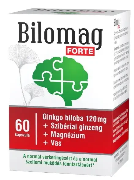 Bilomag Forte 120 mg Ginkgo biloba kivonattal 60 db