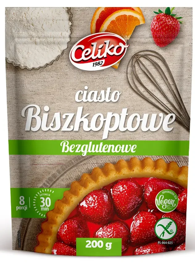 Celiko Gluténmentes Piskóta lisztkeverék 200g