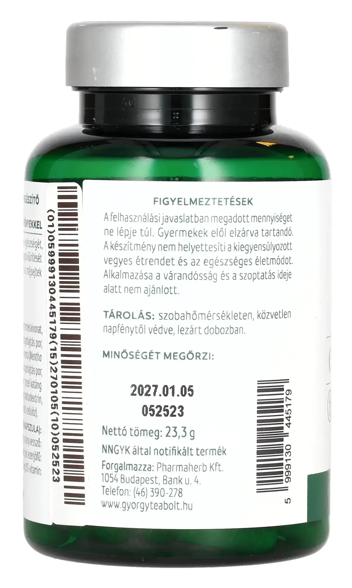 Györgytea Máj kapszula 60db