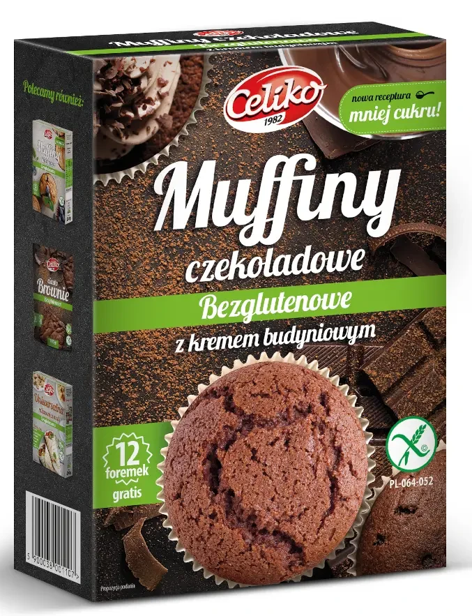Celiko Gluténmentes Muffin Lisztkeverék Pudinggal 310g