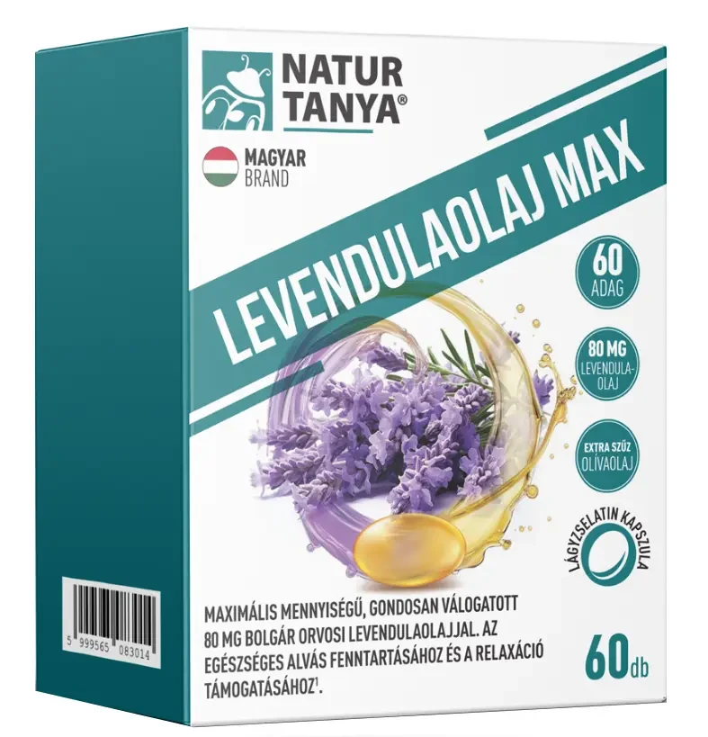 NT Levendulaolaj Max Lágyzselatin kapsazula  60 db