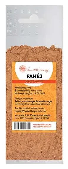 Lakshmy Fahéj őrölt 40g