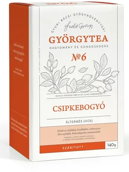Györgytea Csipkebogyó Hús 140 g