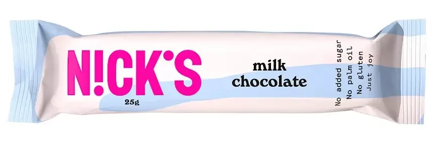 Nick's tejcsokoládé 25g