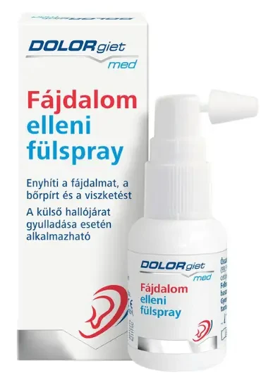 Dolorgiet med Fájdalom elleni fülspray 20 ml