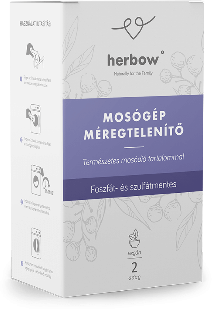 Herbow Mosógép Méregtelenítő 1 csomag