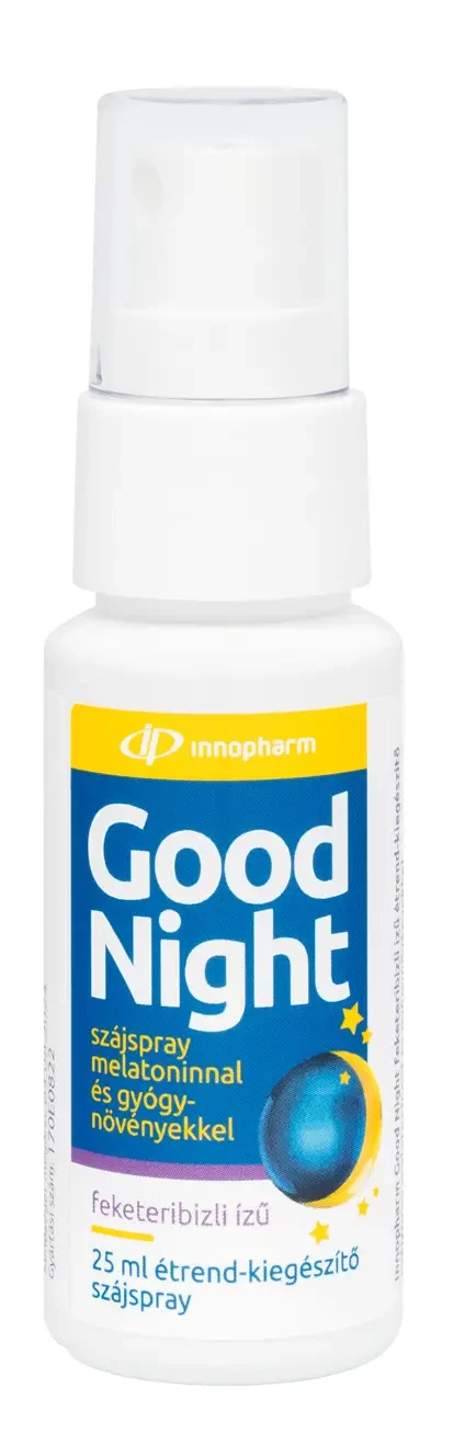 InnoPharm Good Night szájspray melatoninnal és gyógynövényekkel 25 ml