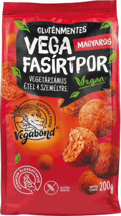 Vegabond Vega Fasírtpor Gluténmentes Magyaros 200g