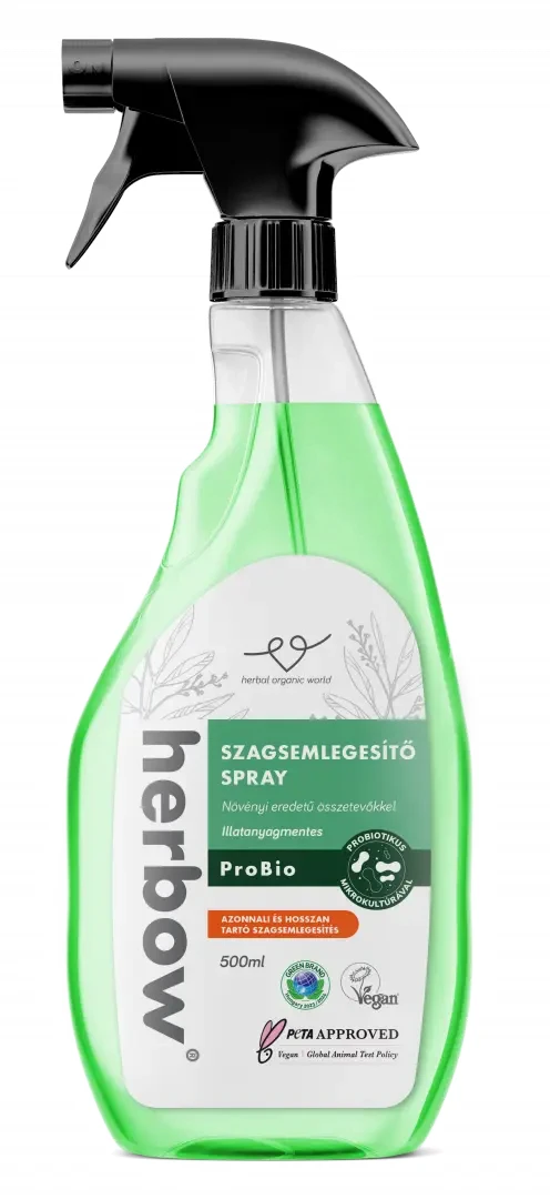 Herbow Szagsemlegesítő Probiotikus Spray Illatanyagmentes 500 ml