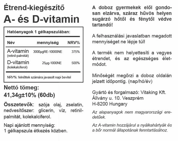 VK A&D 10000/1000NE 60db