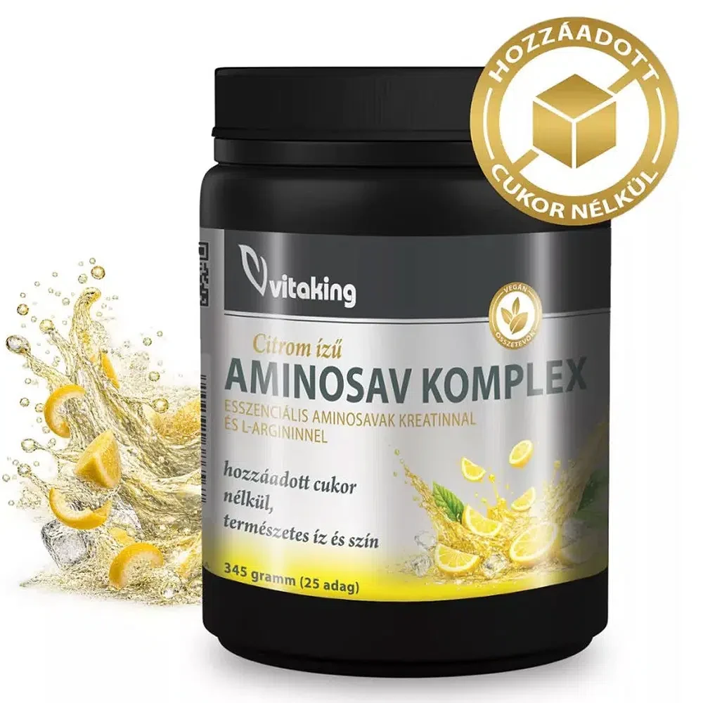 VK Aminosav Komplex Citrom Ízű Por 345 g