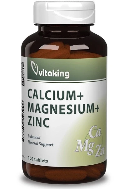 Vitaking Kalcium magnézium cink 100db