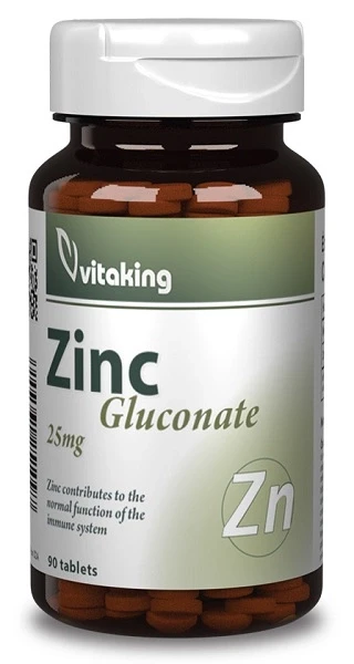 Cink Gluconate 25 mg 90 db Vitakingׅ)