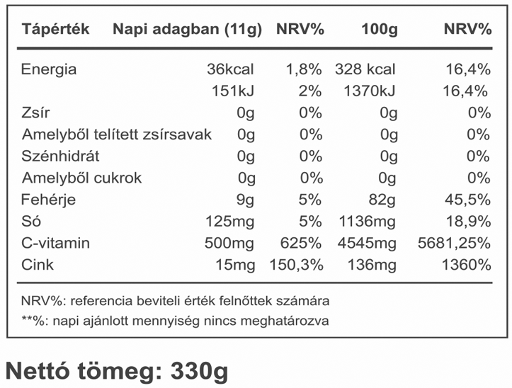VK Kollagén por eper 330g