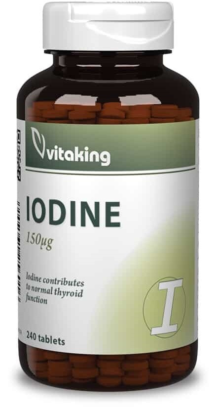 Vitaking Jód (IODINE) tabletta 240db